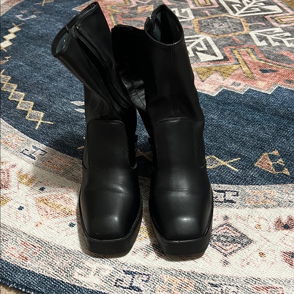MIA Shoes - MIA Black Ankle Boots